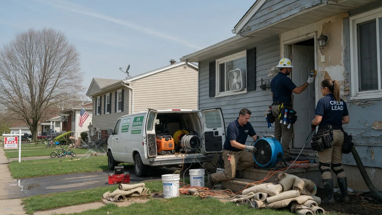Flood Cleanup in Montgomeryville, PA near me