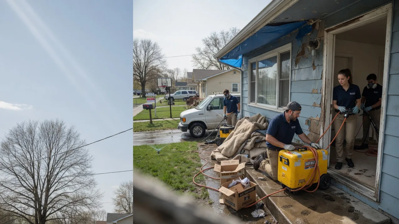 Basement Flood Cleanup in Montgomeryville, PA near me